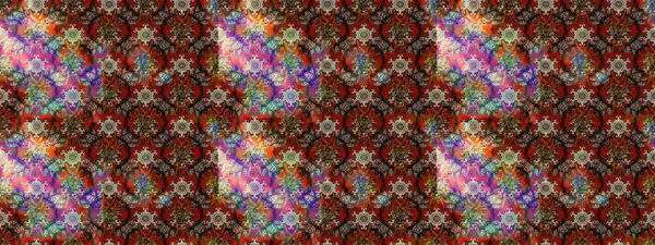 Şirin, zarif çiçekler Raster illüstrasyonu. Tekstil için figür. Davetiye ve kartpostal tasarımı için dekoratif çiçek unsurları. Poster ya da kapak için arka plan. Yapraklı çizim deseni.