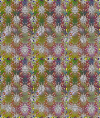 Çiçekleri, deniz kabukları, mandalaları ve suluboya efektleriyle donanma geçmişi. Yatak çarşafları, ceket, paket tasarımı, kumaş ve moda kavramları için tekstil baskısı. Kusursuz etnik tasarım.