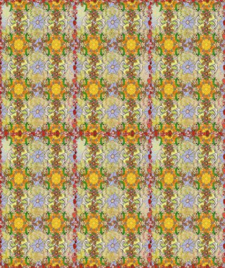 Çiçeksel elementlerle süslenmiş zarif raster dokusu. Küçük çiçekte hoş bir çiçek deseni var. Nötr ve kahverengi renklerde parlak çiçeklerle soyut ve pürüzsüz desen.