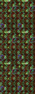 Düz Çiçek Elementleri Tasarımı. Yeşil, kahverengi ve gri renkli çiçekler. Çiçekli eskiz çizimi. Renkli Yaz Teması çizim şablonu.