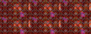 Çiçek deseni duvar kağıdı, desen dolguları ve web sayfası arka planı için kullanılabilir. Şekil verilmiş çiçeklerle eskiz deseni. Süslü zentangle çizim dokusu, soyut çiçeklerle süslenmiş..