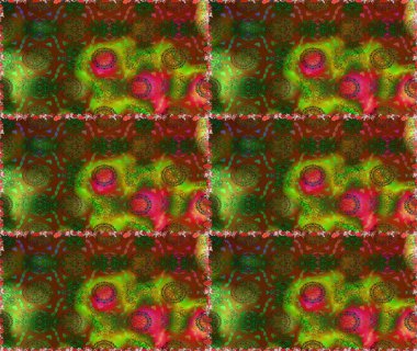 Güzel çiçek desenli küçük çiçek. Çiçekler, suluboya ile sorunsuz çiçek desenli. Raster desen.