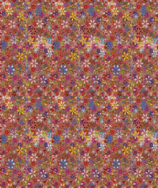 Raster deseni. Küçük çiçekte güzel bir çiçek deseni var. Çiçekli, suluboya desenli kusursuz çiçek deseni.