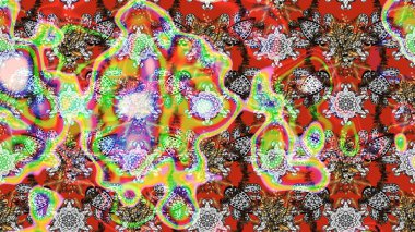 Sevimli çiçek raster deseni. Sketch Colour Spring Theme eskiz kalıbı. Düz Çiçek Elementleri Tasarımı. Tarafsız, gri ve kahverengi renkte çiçekler.