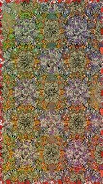 Bahar mevsimi. Raster dikişsiz şirin çiçek deseni. Nazik romantik baskı. Tatil havası..