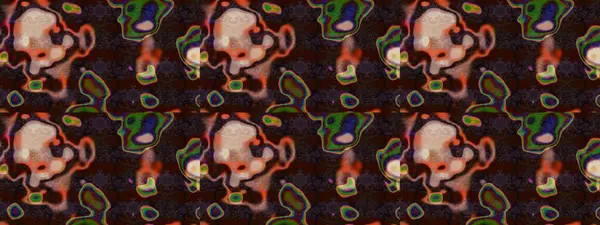 Vadinin çiçekleri kahverengi, gri ve mor renklerde. Çiçekler. Soyut etnik raster çizim kalıbı.