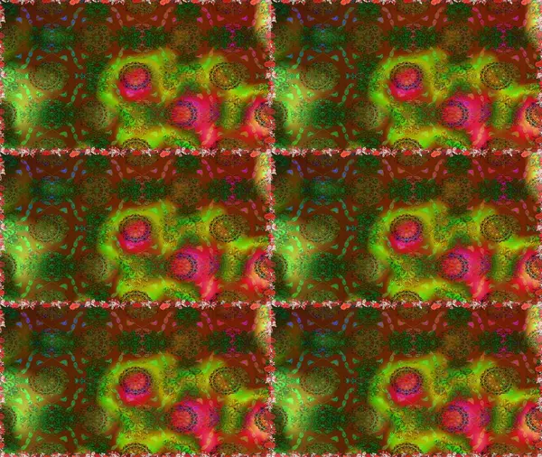 Güzel çiçek desenli küçük çiçek. Çiçekler, suluboya ile sorunsuz çiçek desenli. Raster desen.