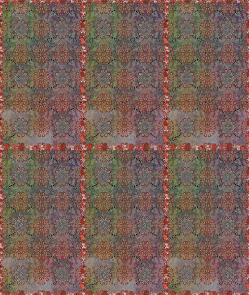 Kıvırcık, parlak örgü. Güzel, parlak, pürüzsüz kumaş, tuval. Çiçek çelengi. Raster illüstrasyonu. Şablon, pürüzsüz, çiçekli kenar. Klasik eski arkaplan.