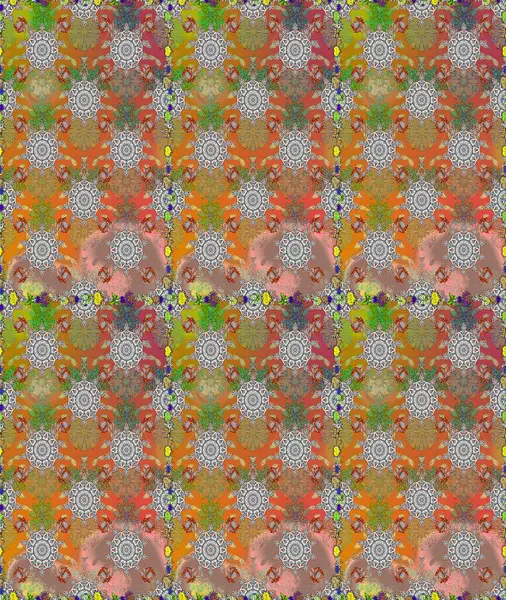 Küçük renkli çiçekler. Motley illüstrasyonu. Çiçekli bahar çiçekleri. Moda baskıları için zarif bir şablon. Küçük çiçekte şirin desenler.