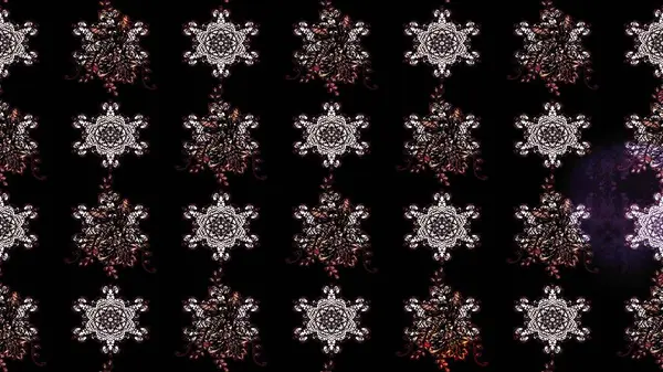 Küçük renkli çiçekler. Küçük çiçekte güzel bir desen. Siyah çiçekli bahar çiçekleri. Motley illüstrasyonu. Moda baskıları için zarif bir şablon.