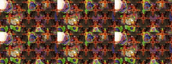 Taslak dekoratif arka plan, çiçek mandala. Kahverengi renklerde. Çiçek. Raster illüstrasyonu.