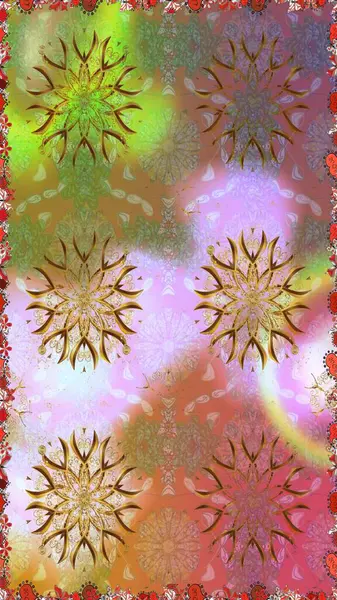 Tropik, dikişsiz çiçek deseni. Raster illüstrasyonu. Tarafsız ve kahverengi renkte çiçekler.