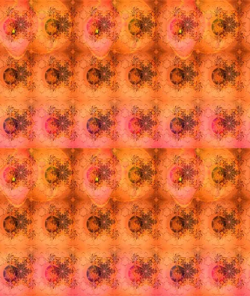 Küçük çiçekte güzel bir desen. Moda baskıları için zarif bir şablon. Motley illüstrasyonu. Çiçekli bahar çiçekleri. Robot resim. Küçük renkli çiçekler..