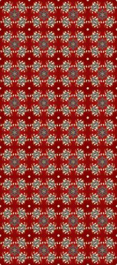 Kırmızı, kahverengi ve gri renklerde altın sarısı desenler. Noel, kar tanesi, yeni yıl. Kırmızı, kahverengi ve gri renklerde, altın elementlerle kusursuz klasik desen.