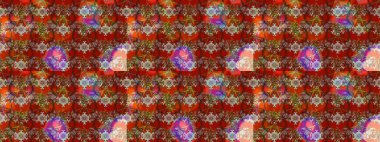 Kahverengi, kırmızı ve bej renkli çiçekler. Çiçekli karalama şeklinde Raster çiçek deseni. Nazikçe, güzel çiçek arkaplanı..