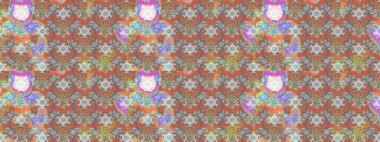 Raster illüstrasyonu. Gri, nötr ve bej renkli kıvırcık çiçekler gri, nötr ve bej renklerde şekillenir. Klasik çiçek tasarım elementleri.