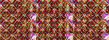 -Kahverengi, nötr ve kırmızı çiçekler. Çiçek kompozisyonu. Çiçek kolajı. Raster deseni. Doğa. Çiçek arkaplan. Küçük çiçekte güzel desen var..