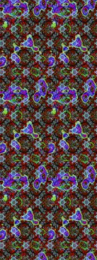 Kartlar, davetiyeler, tarih kartları ve daha fazlası için kullanılabilir. Raster şirin suluboya çiçek desenleri çiziyor. Büyük bir suluboya çiçek seti..