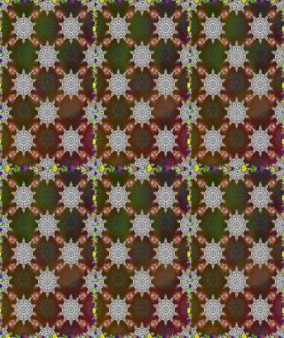 Raster illüstrasyonu. El çizimi. Çiçekler, dallar, bitkiler ve çiçekler. Güzel kumaş deseni.