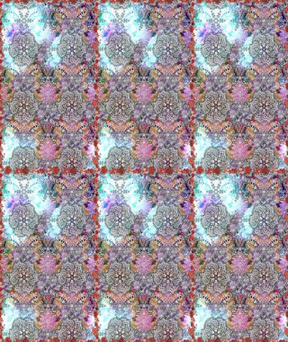 Raster çiçekli arka plan. Yazdır. Düz Çiçek Elementleri Tasarımı. Güzel kumaş deseni. Güzel, pürüzsüz bir desen. Renkli Yaz Temalı Kusursuz Arkaplan.