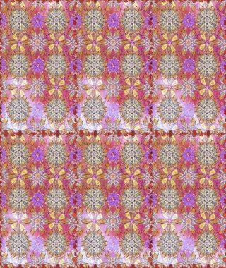 Raster Güzel kumaş deseni. Raster suluboya çiçek deseni, narin çiçekler, nötr ve pembe çiçekler, tebrik kartı şablonu.