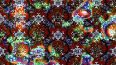 Tropik çiçekler. Gömlek, arka plan modelini çiz. Kahverengi, gri ve kırmızı renkte çiçekler.