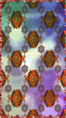 Çiçek kompozisyonu, el boyası, hassas şablon. Sevgililer günü ve tebrik kartı konsepti için şık bir davetiye. Kahverengi ve nötr renklerde manzaralı çiçek deseni. Üst görünüm, yumuşak biçim.