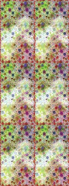 Çiçekler, yapraklar, dekoratif elementler, sıçramalar, lekeler, el çizimleri çizimleri ve Doodle çizimleri, grafik raster çizimleri.