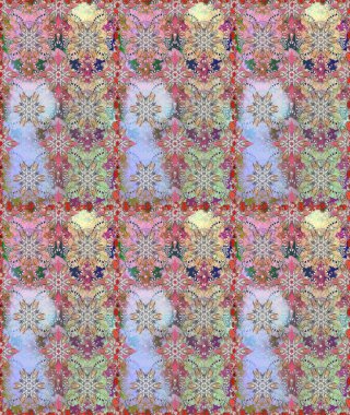 Hediye ambalaj kağıdı, tebrik kartları, posterler ve pankart tasarımı. Raster düz çiçekleri pürüzsüz desen. Tarafsız renklerde çiçekler.