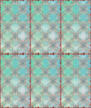 Fantezi kumaş deseni. Çiçekler, suluboya ile sorunsuz çiçek desenli. Raster desen.