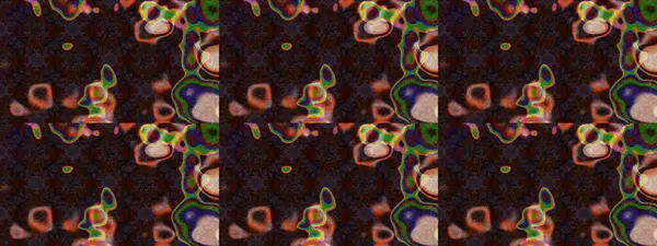 Kahverengi, gri ve siyah renkte çiçekler. Raster illüstrasyonu. Asya tekstil tarzında. Düz Çiçek Elementleri Tasarımı. Çiçek desenli çizim. Renkli Bahar Teması çizim şablonu.