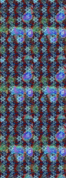 Suluboya çizim kalıbı. Çiçekler suluboya tarzında mavi, kırmızı ve nötr renklerde. Çiçek izi.