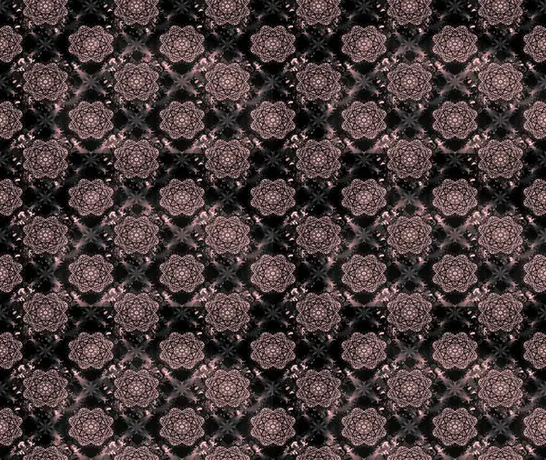 Tekstil tasarımı için siyah renkli geleneksel halk çiçekleri buketi. Üzerinde gelincikler ve vadi zambakları olan renkli çiçek desenli nakış..