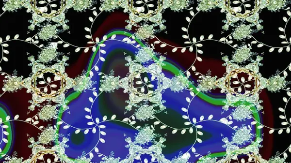 Siyah, nötr ve mavi renkte çiçekler. Çiçekli karalama şeklinde Raster çiçek deseni. Nazik, sevimli çiçek arkaplanı..