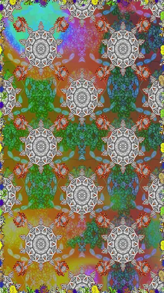 Kahverengi renkli çiçekler. Küçük çiçekte sevimli çiçek deseni var..