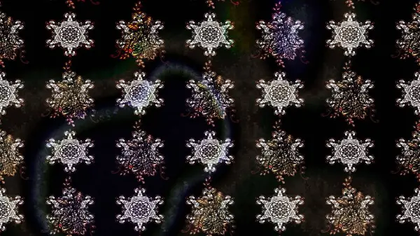 Süslü kumaş deseni. Raster deseni. Çiçekli çiçek deseni, suluboya..