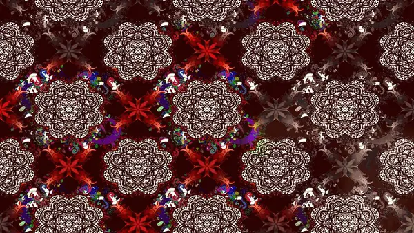 Suluboya çizim kalıbı. Çiçekler suluboya tarzında kahverengi renkte. Çiçek izi.