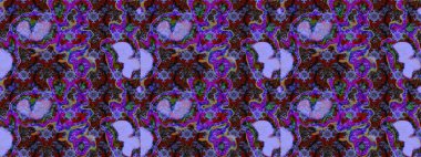 Paket kağıdı için en iyisi. Karşılama ya da düğün geçmişi olarak kullanılabilir. Doğal kozmetik ürünleri, parfüm, çiçekçi dükkanı için bahar ihalesi tasarımı. Raster eskiz deseni, mor, mavi kahverengi lale çiçekleri.