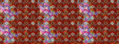 Modern stil dokusu. Çiçek desenli raster, kahverengi, kırmızı ve nötr çizgi deseni soyut raster arkaplan.