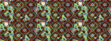 Çiçekler suluboya tarzında kahverengi, yeşil ve kırmızı renklerde. Çiçek izi. Suluboya çizim deseni.