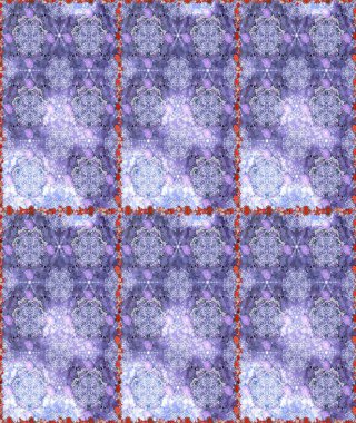 Modern, menekşe rengi ve nötr raster arka plan duvar kâğıdı çizgisi, desenli desenli desenli çiçekler, çiçekli süsler. Çiçekli el, pürüzsüz desen..