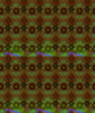 Çiçekli karalama şeklinde Raster çiçek deseni. Kahverengi renkli çiçekler. Yumuşak, bahar çiçekli arka plan.