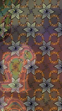 Güzel suluboya yaz çiçekleri deseni..