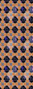 Raster illüstrasyonu. Egzotik çiçekler, botanik olarak parlak, klasik siyah renkler. Klasik tropikal doğal elementlerin suluboya seti.