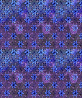 Küçük renkli çiçekler. Robot resim. Motley illüstrasyonu. Küçük çiçekte güzel bir desen. Çiçekli yaz çiçekleri. Moda baskıları için zarif bir şablon.