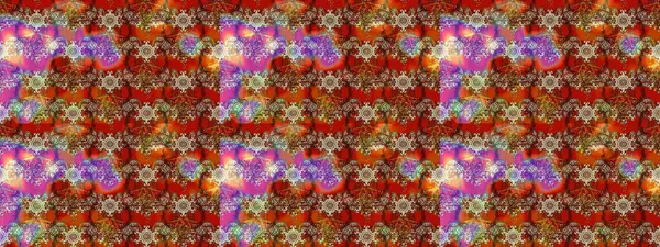 Kahverengi, kırmızı ve bej renkli çiçekler. Raster illüstrasyonundaki çiçek desenli çizim. Düz Çiçek Elementleri Tasarımı. Renkli Bahar Teması çizim şablonu.