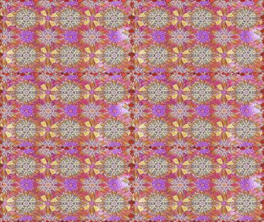 Çiçekler suluboya seamless modeli. Raster şık kumaş deseni.