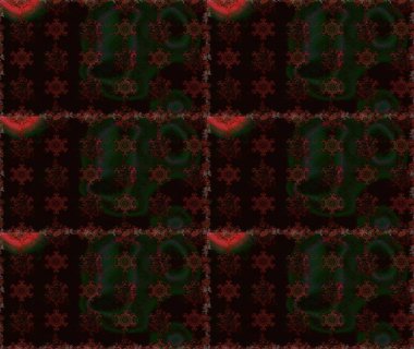 Siyah ve gri renkli çiçekler. Renkli Bahar Temalı Kusursuz Arkaplan. Düz Çiçek Elementleri Tasarımı. Raster illüstrasyonunda kusursuz çiçek deseni.