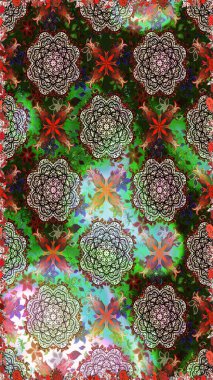 Küçük çiçekte güzel bir desen. Çiçekli yaz çiçekleri. Motley illüstrasyonu. Kusursuz. Moda baskıları için zarif bir şablon. Küçük renkli çiçekler..