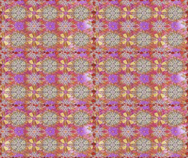 Çiçekler suluboya seamless modeli. Raster şık kumaş deseni.